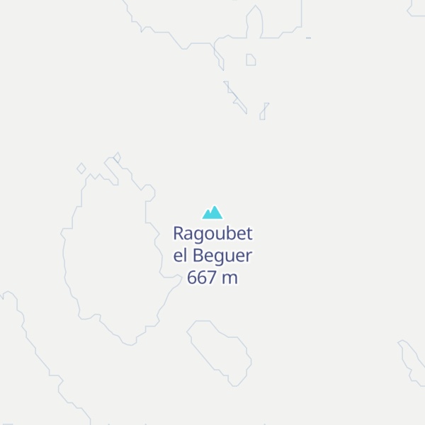 Map of Ragoubet el Beguer