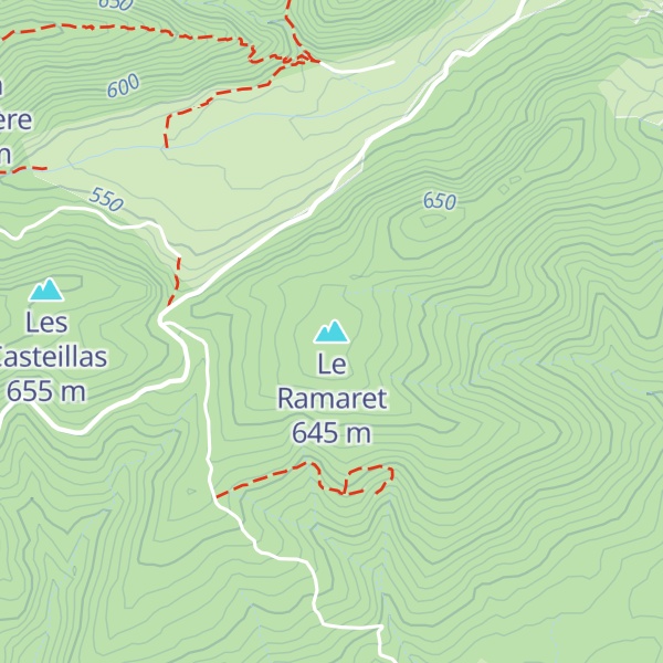 Map of Le Ramaret
