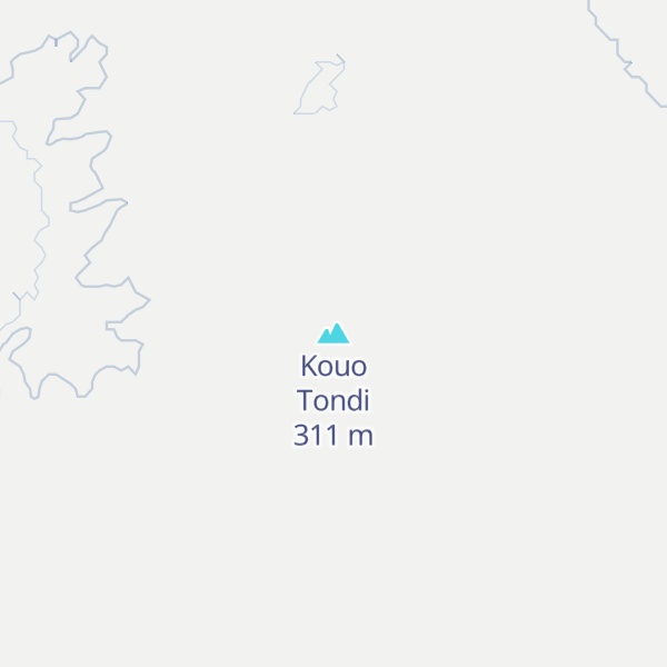 Map of Kouo Tondi