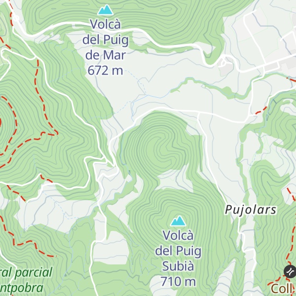 Map of Volcà de Rocanegra
