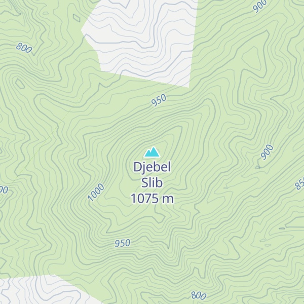 Map of Djebel Slib