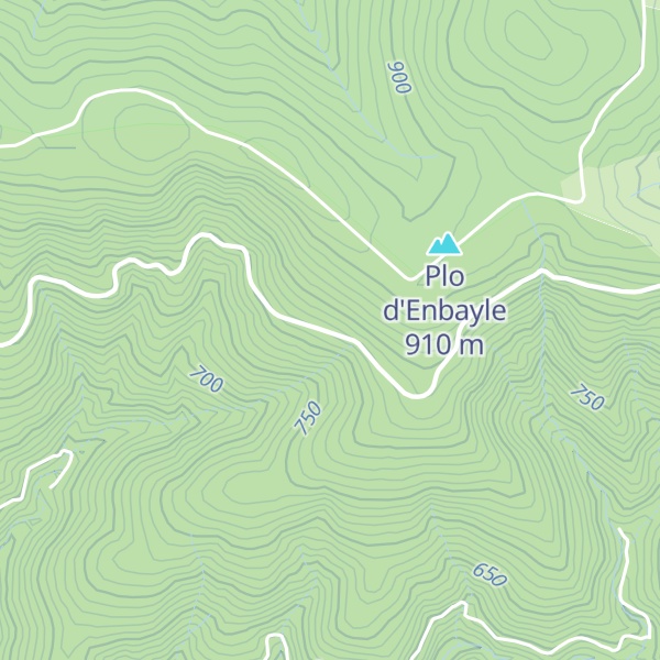Map of Cabane de Mourière