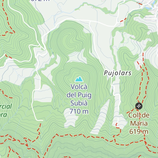 Map of Volcà del Puig Subià