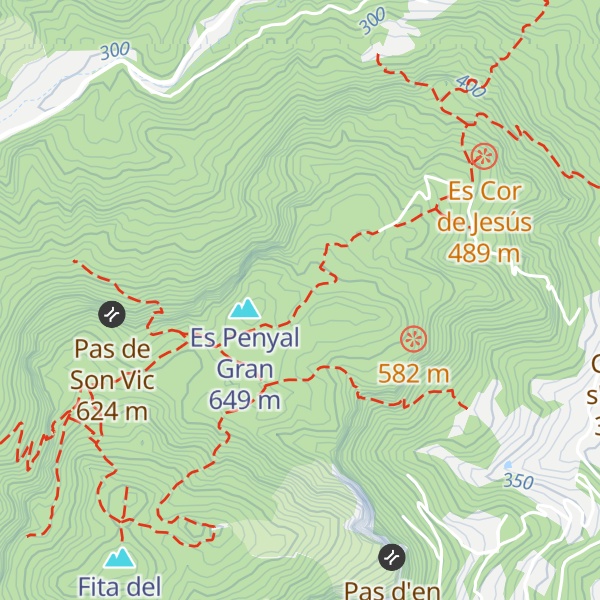 Map of S'Ermita Vella