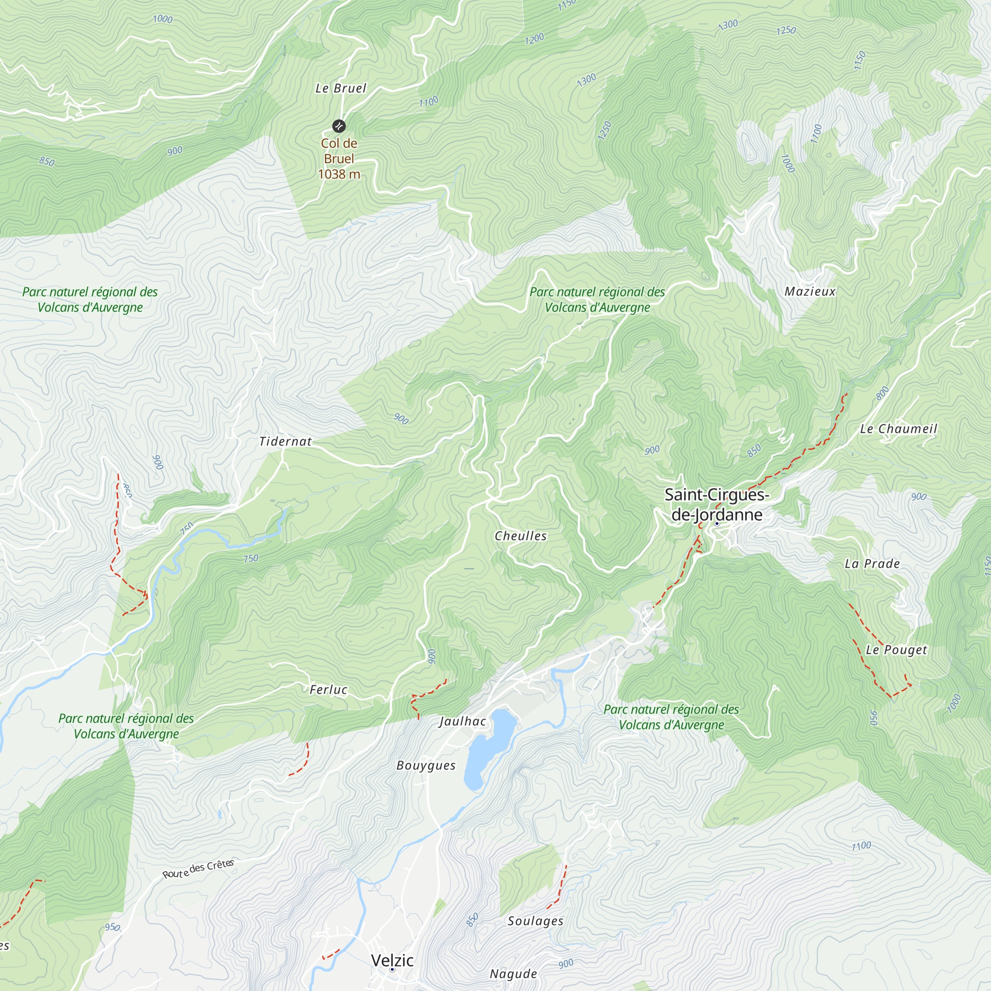 Gîte de la Croix de Cheules map