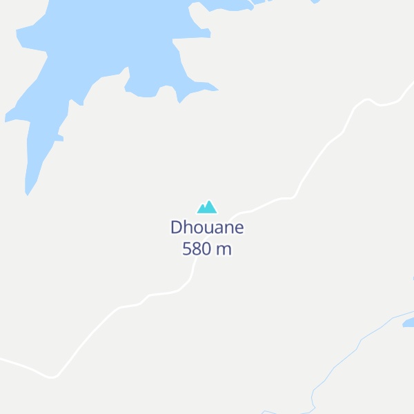 Map of Dhouane
