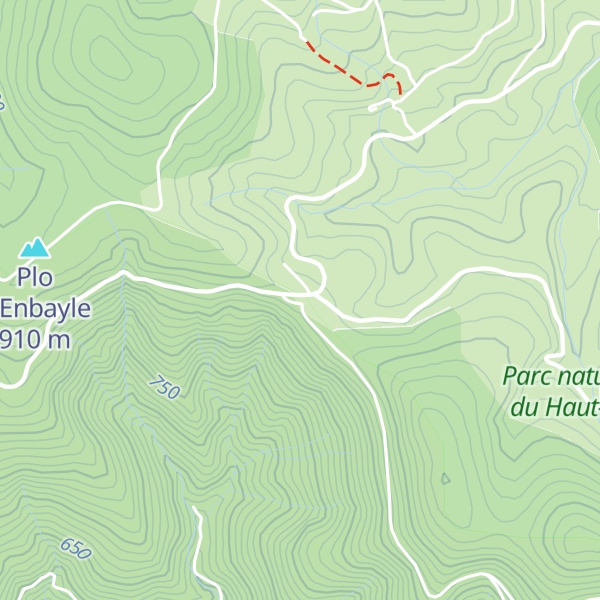 Map of Refuge du col de Salettes