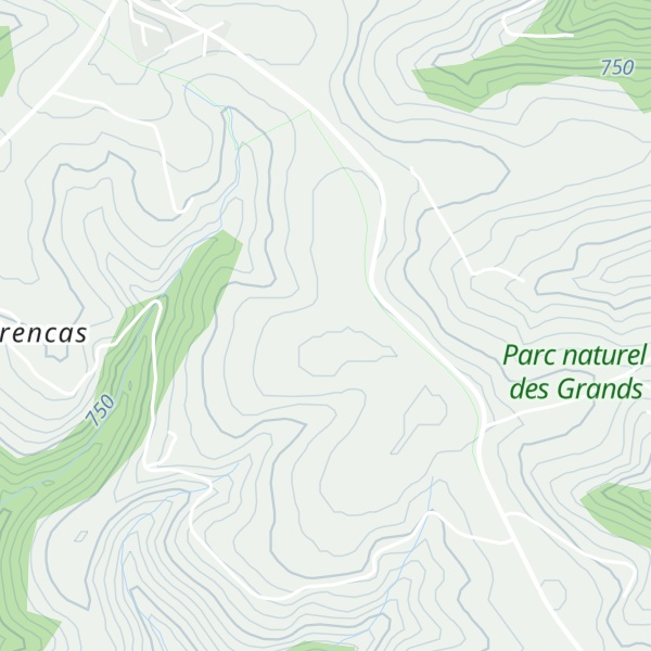 Map of Puech Cabrit