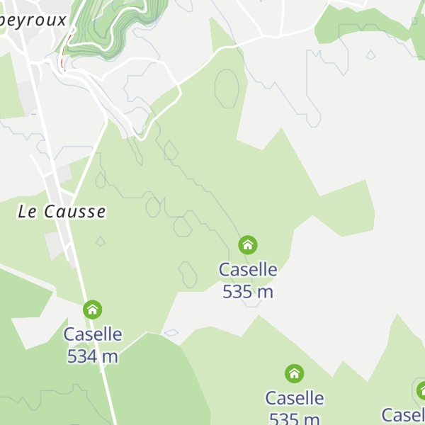 Map of Caselle