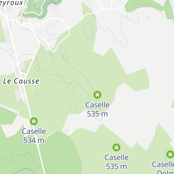 Map of Caselle