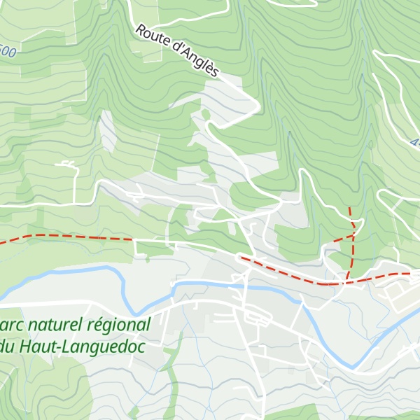 Map of Gîte Lavande