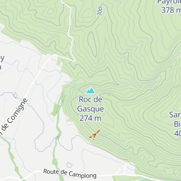 Map of Roc de Gasque