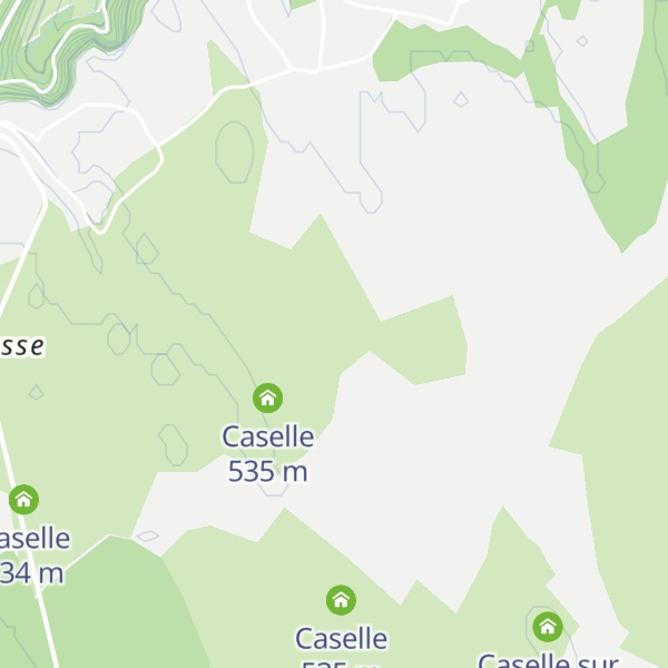Map of Caselle
