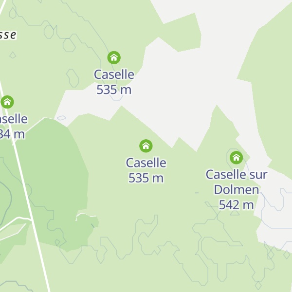 Map of Caselle