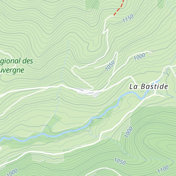 Map of Gîte d'étape du Fau