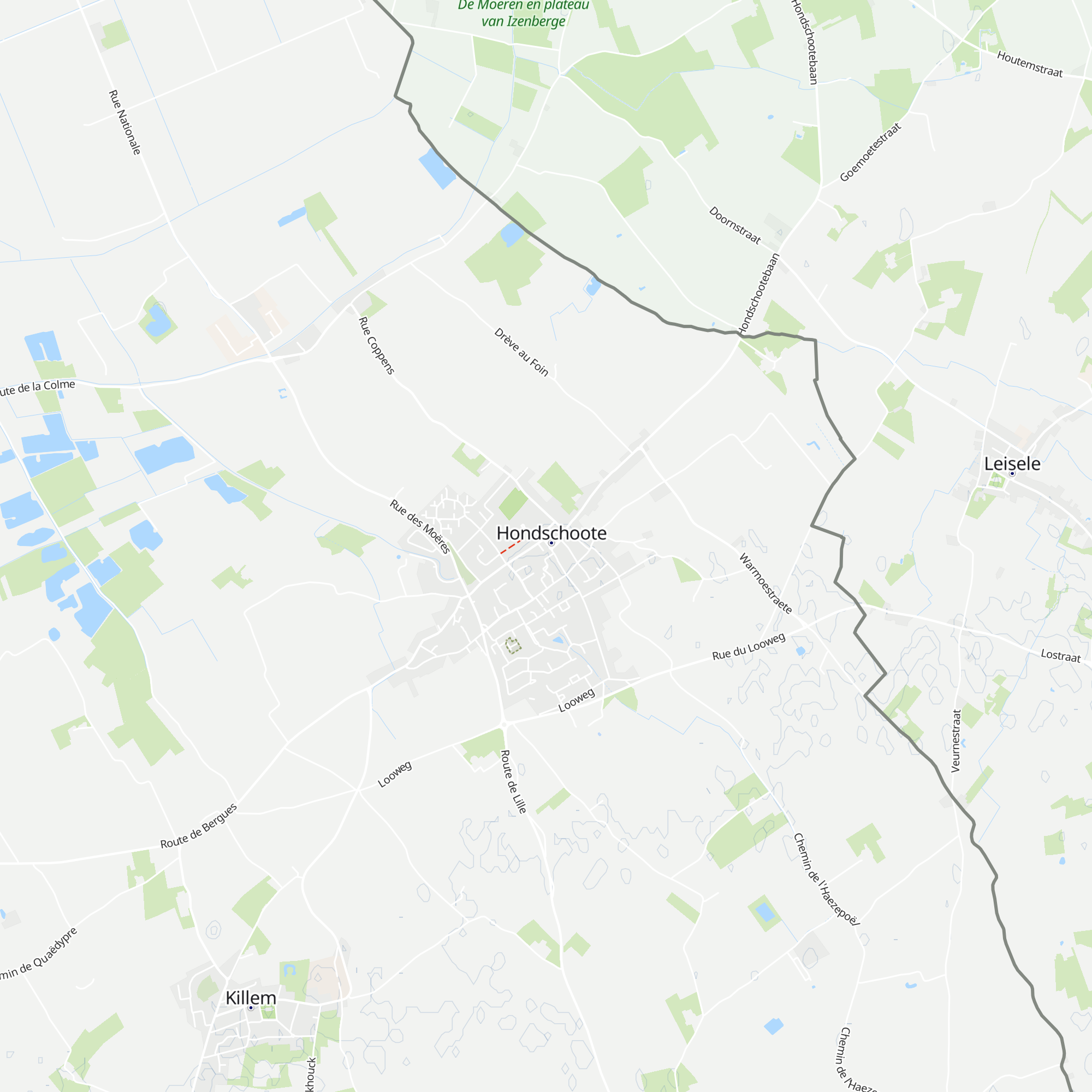 Office de Tourisme des Hauts de Flandre - Hondschoote map