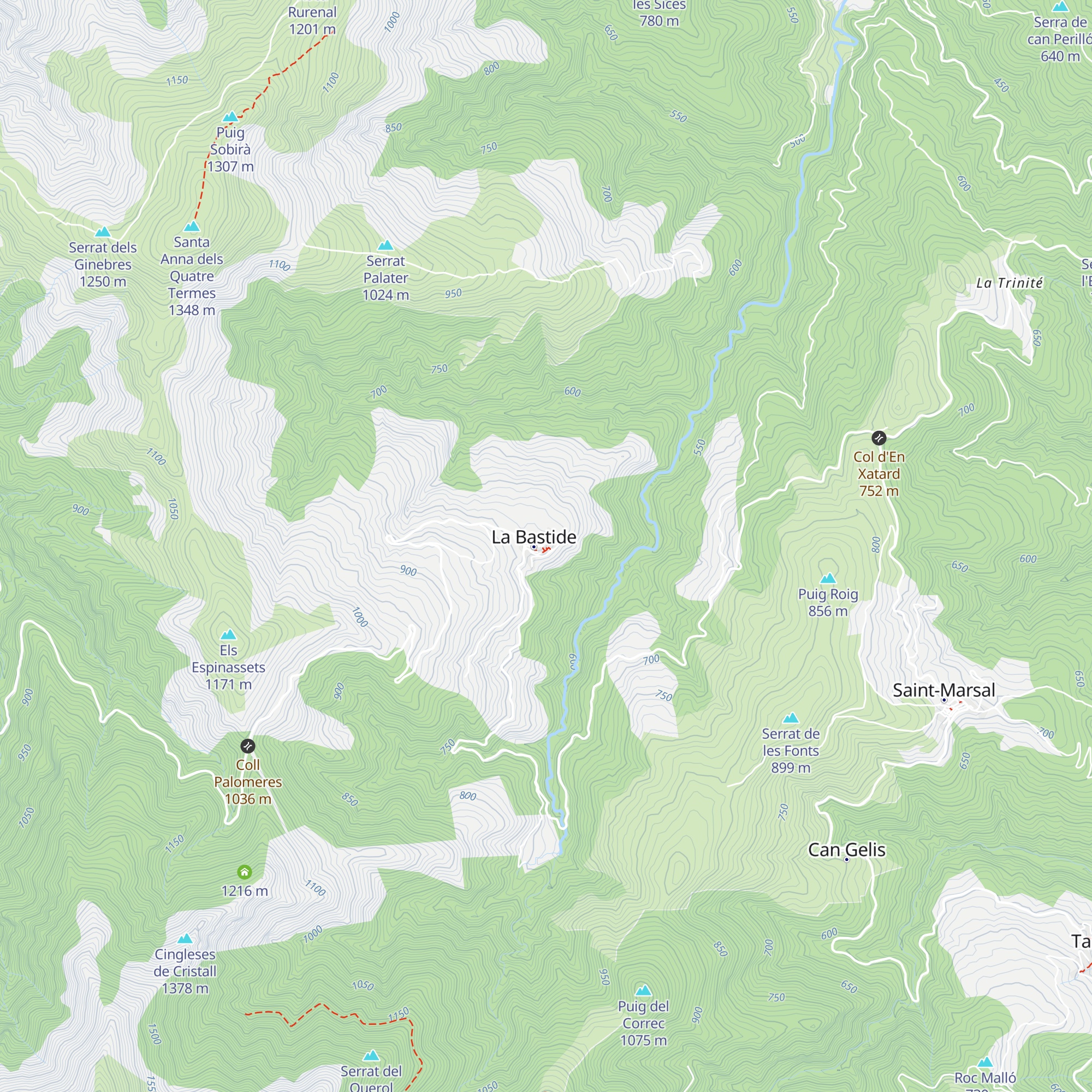 Gîte Ancien presbytère map