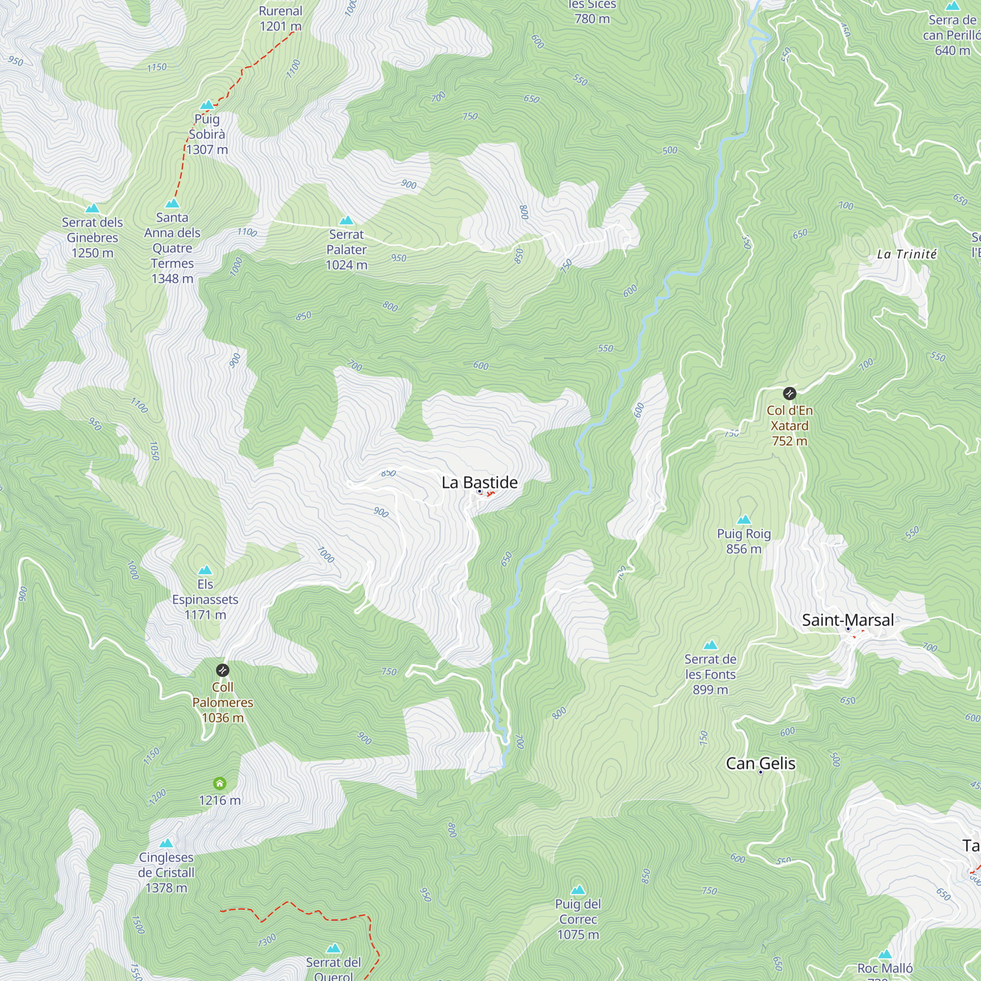 Gîte Ancien presbytère map