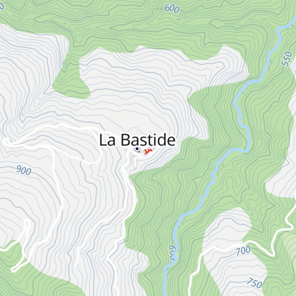Map of Gîte Ancien presbytère