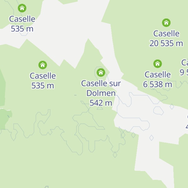 Map of Caselle