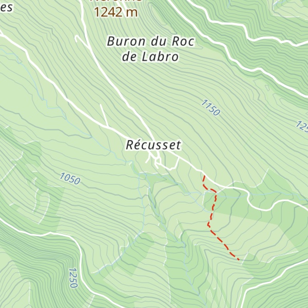 Map of Gîte communal