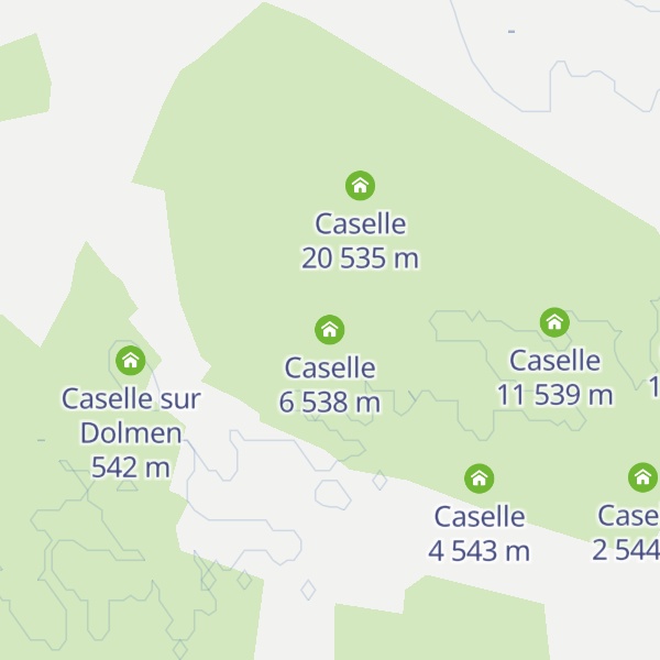 Map of Caselle 6