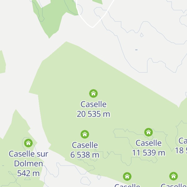 Map of Caselle 20