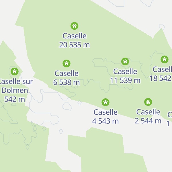 Map of Caselle 5