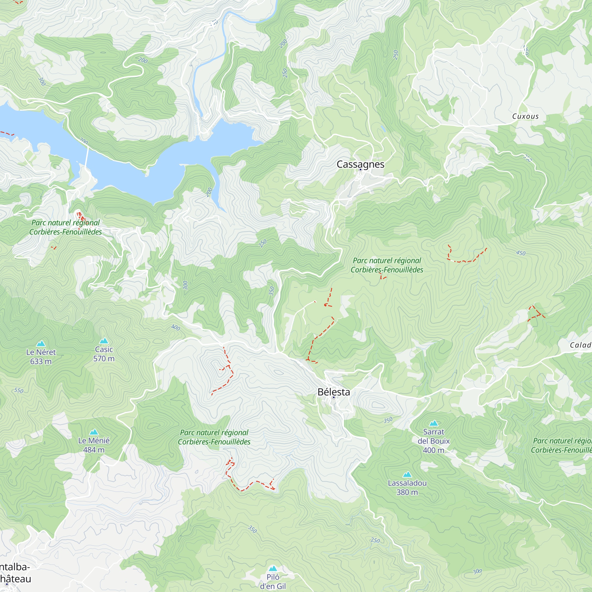 Cabane de l'antéchrist map