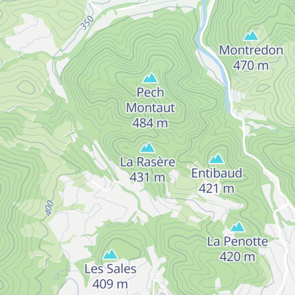 Map of La Rasère