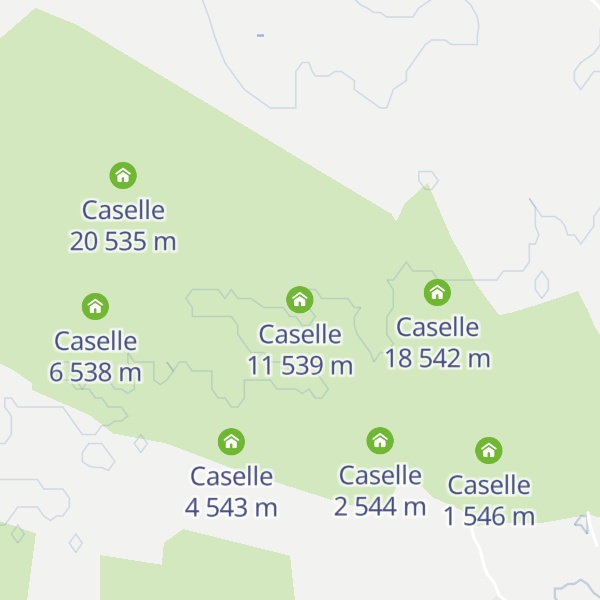 Map of Caselle 11