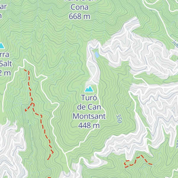 Map of Turó de Can Montsant