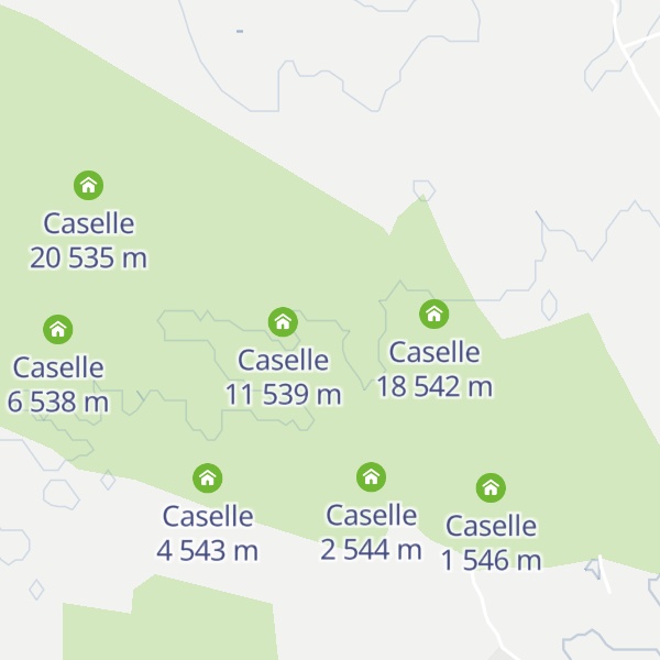 Map of Caselle 14