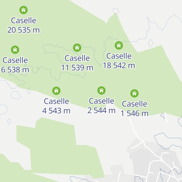 Map of Caselle 3
