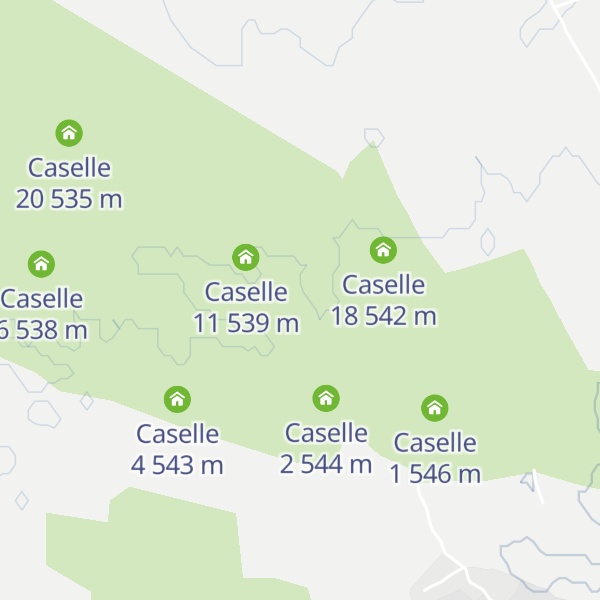 Map of Caselle 15