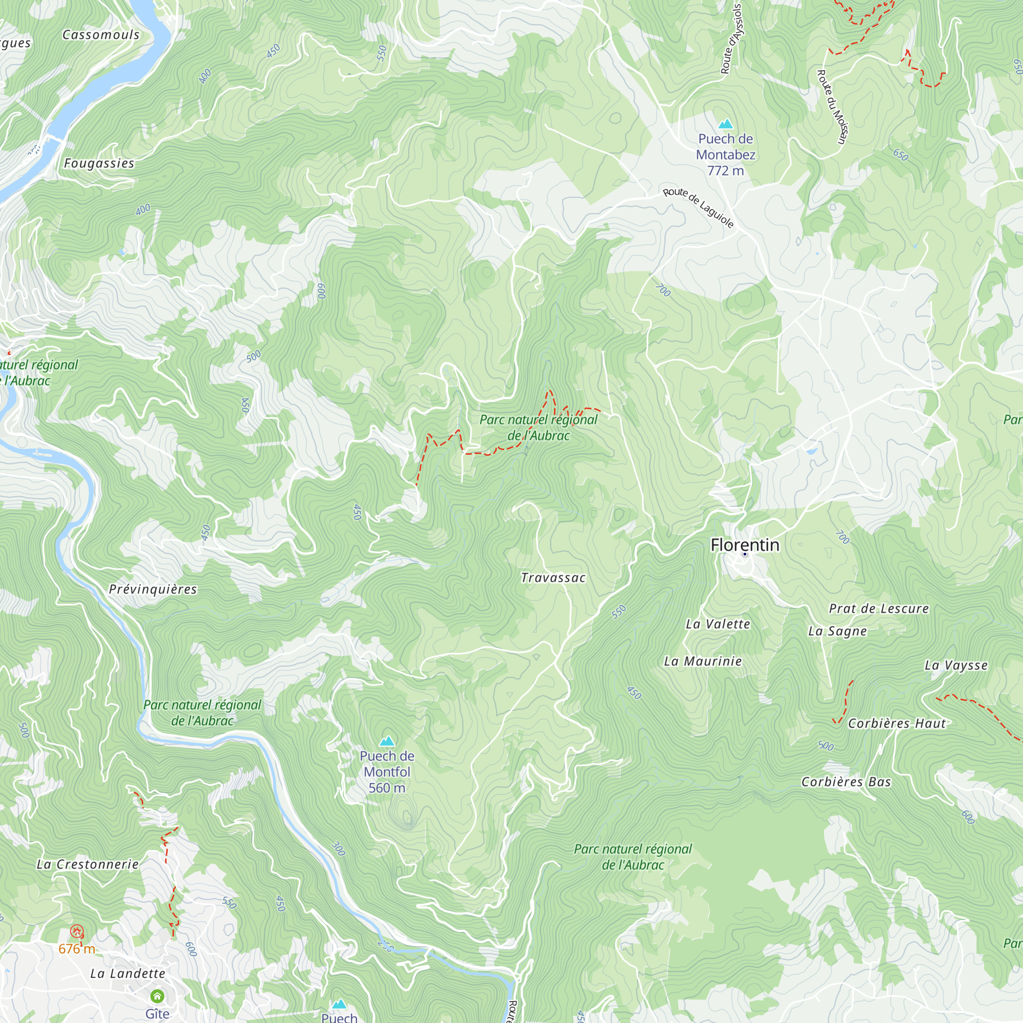 Cabanel map