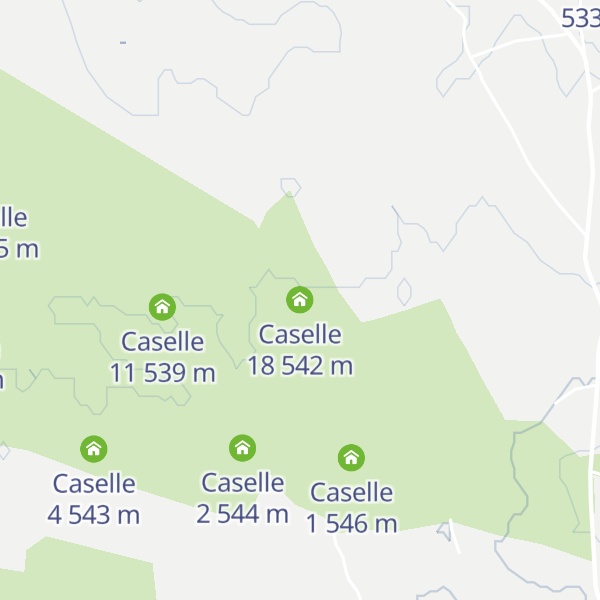 Map of Caselle 18