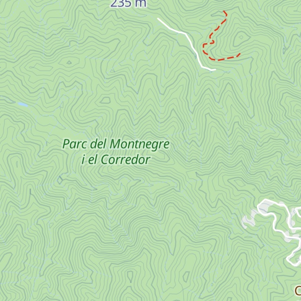 Map of Turó dels Castanyers