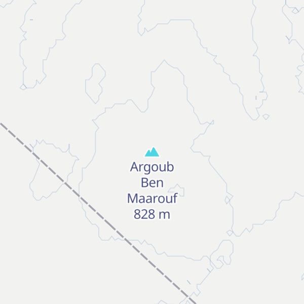 Map of Argoub Ben Maarouf