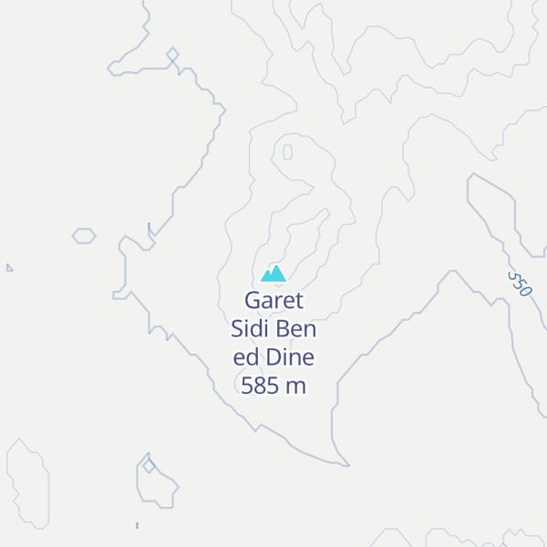 Map of Garet Sidi Ben ed Dine