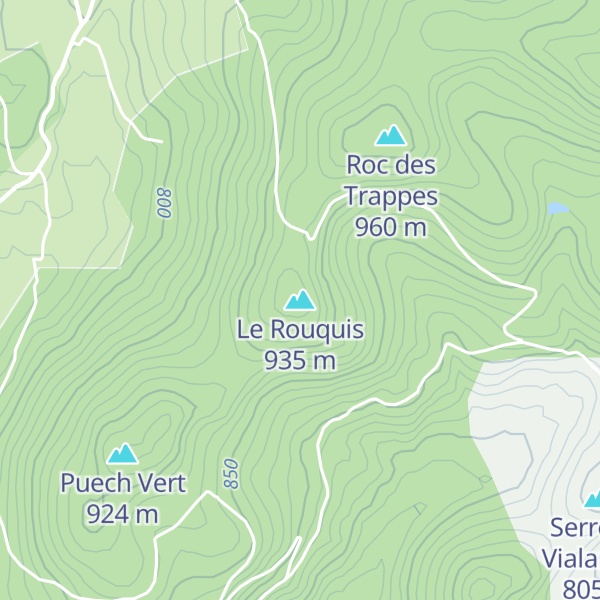 Map of Le Rouquis