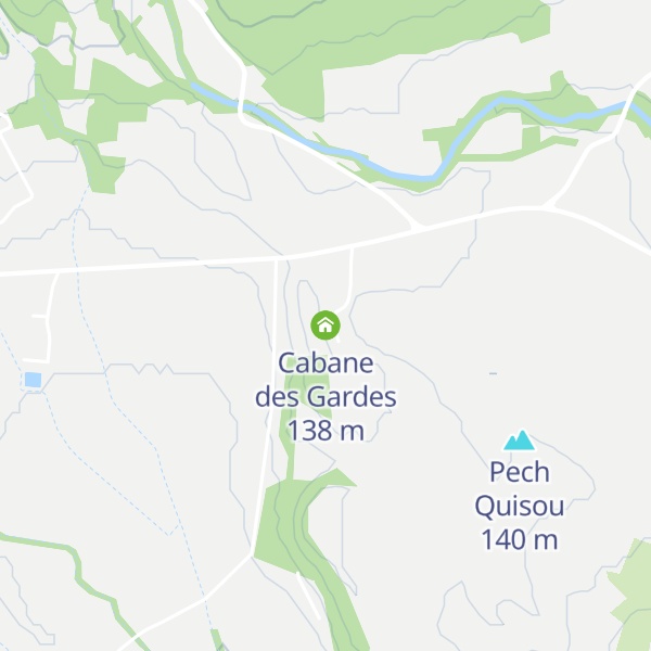 Map of Cabane des Gardes