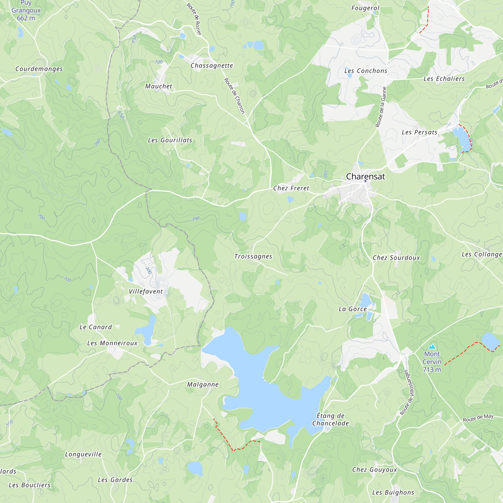 Gîte de groupe L'élémentaire map