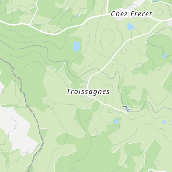 Map of Gîte de groupe L'élémentaire