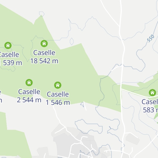 Map of Caselle 19