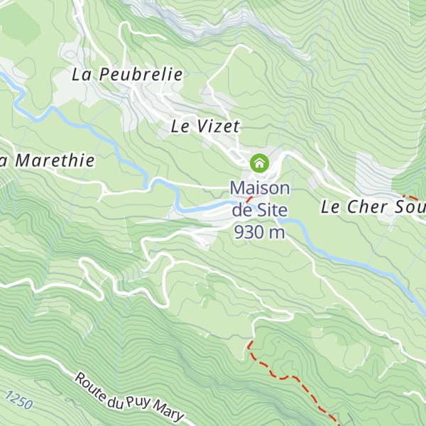 Map of Gîte d'étape