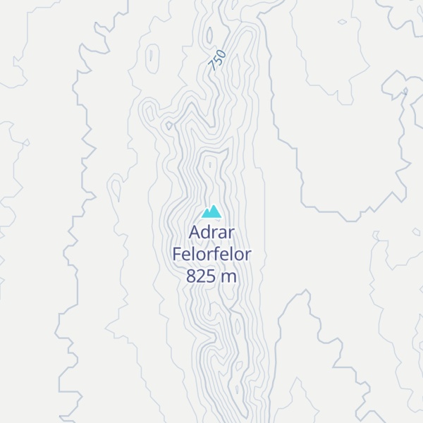 Map of Adrar Felorfelor