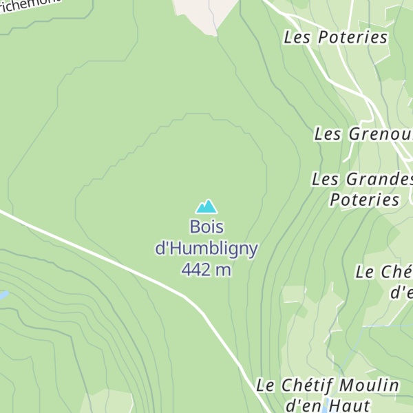 Map of Bois d'Humbligny