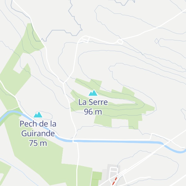 Map of La Serre