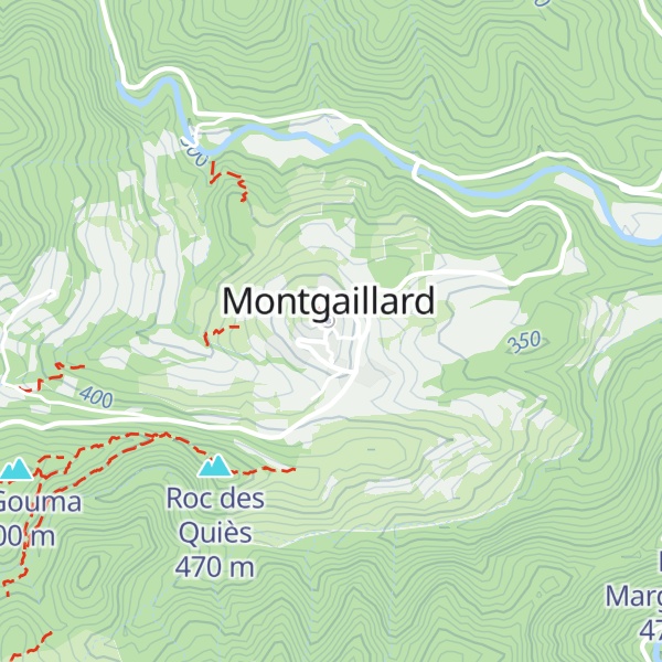 Map of Gîte Cécile